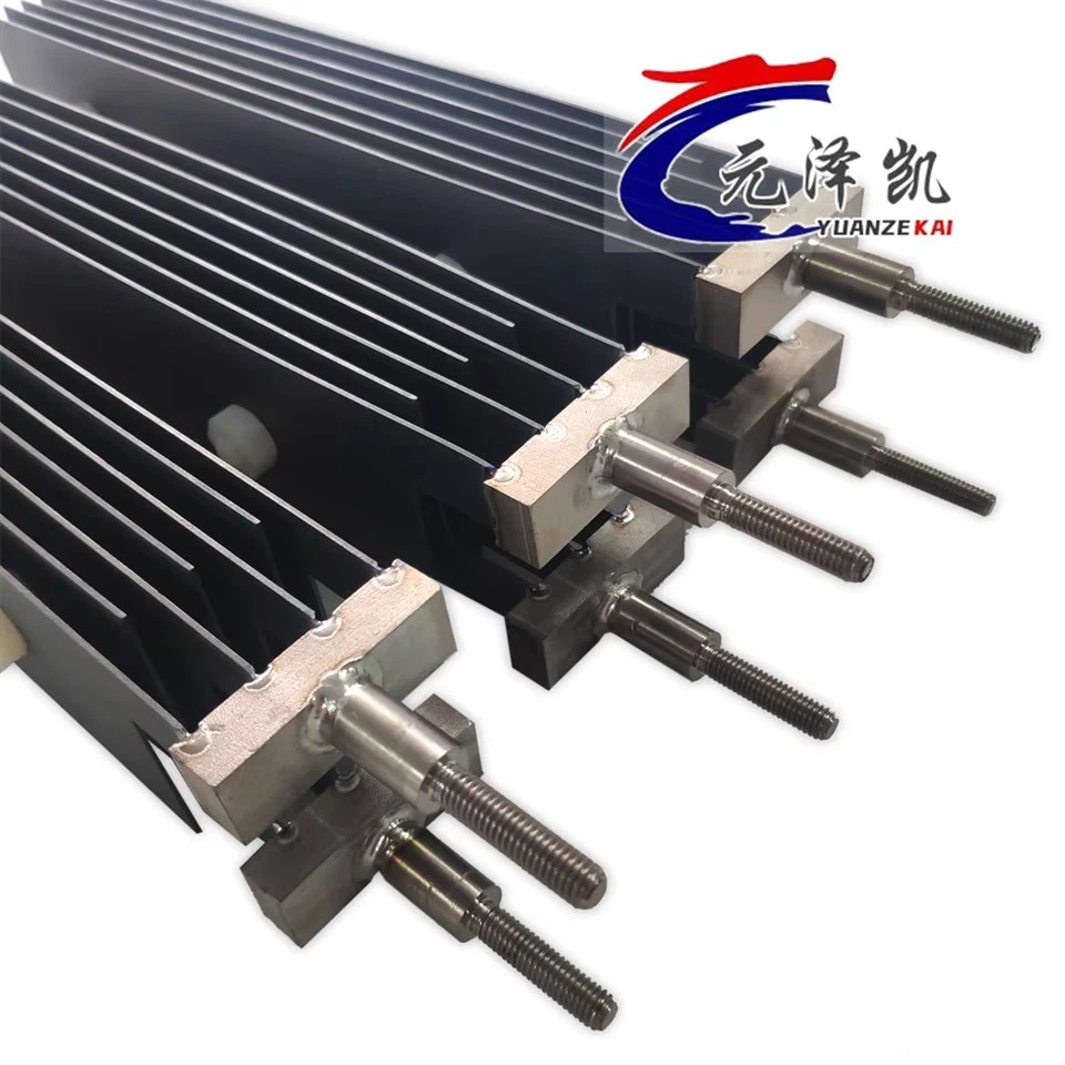 Coated Titanium Electrode Titanium Anode Electrolyzer For Brine Chlorinator