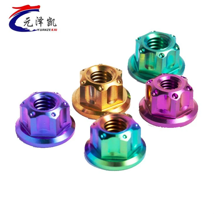 M7 Titanium 12 Point Nut For Car